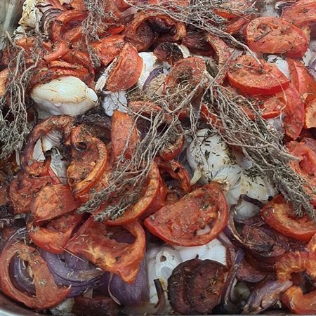 Lotte rôtie au chorizo "Maison" (1 portion d'environ 200gr)